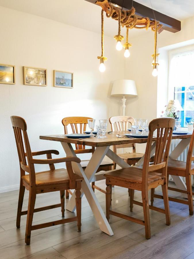 Smittshoern 3 - Nordsee Erdgeschosswohnung Mit Eingezaeunten Garten, Kamin Und Lounge! Altfunnixsiel Dış mekan fotoğraf