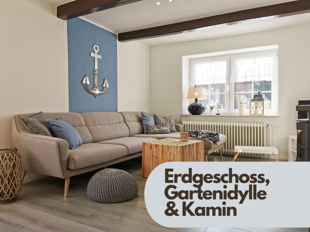 Smittshoern 3 - Nordsee Erdgeschosswohnung Mit Eingezaeunten Garten, Kamin Und Lounge! Altfunnixsiel Dış mekan fotoğraf