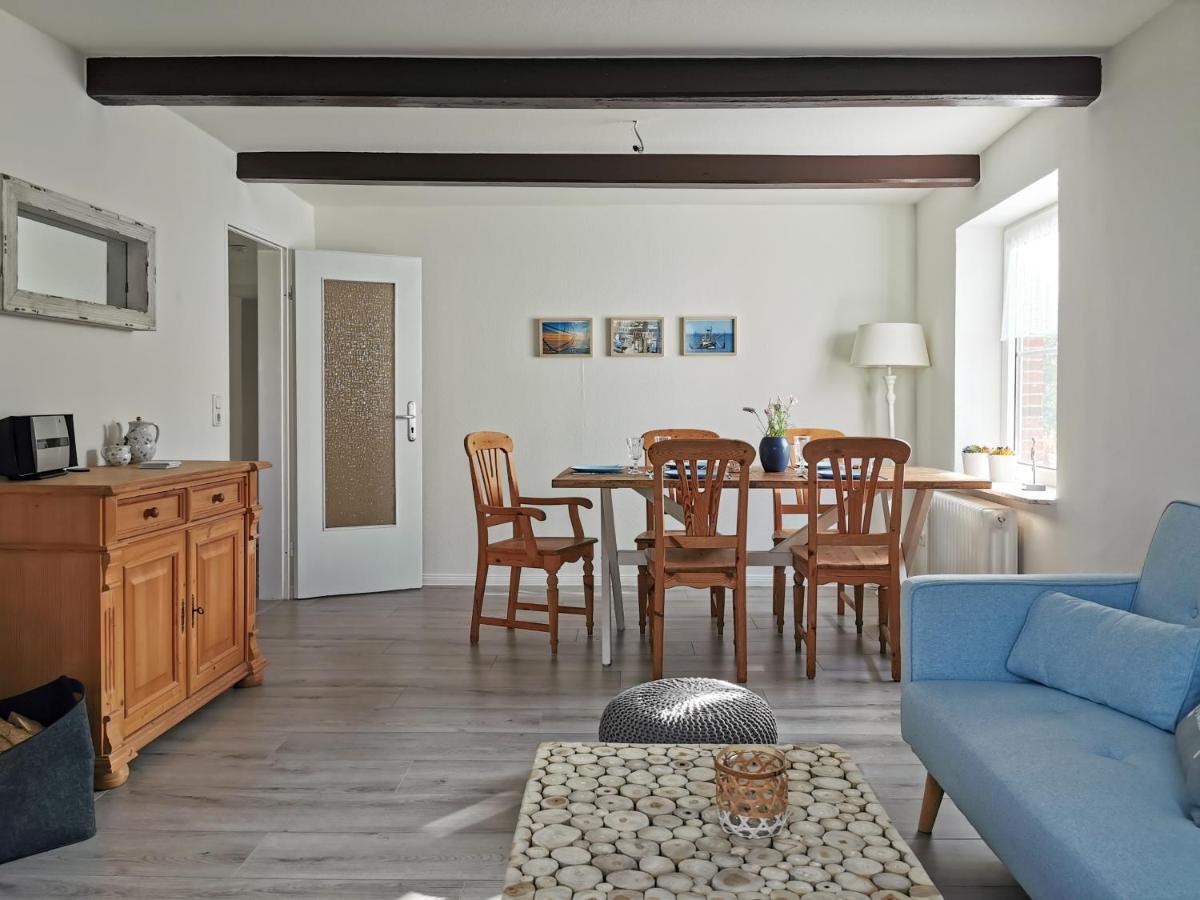 Smittshoern 3 - Nordsee Erdgeschosswohnung Mit Eingezaeunten Garten, Kamin Und Lounge! Altfunnixsiel Dış mekan fotoğraf